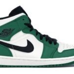 Jordan 1 Mid Pine Green