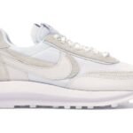 Nike Waffle Sacai White Nylon
