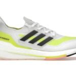 Adidas Ultraboost 21 Solar Yellow White