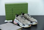 Gucci X Balenciaga The Hacker Project Triple S Beige - Imagem 7
