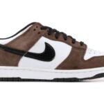 Nike SB Dunk Low White Black Trail End Brown