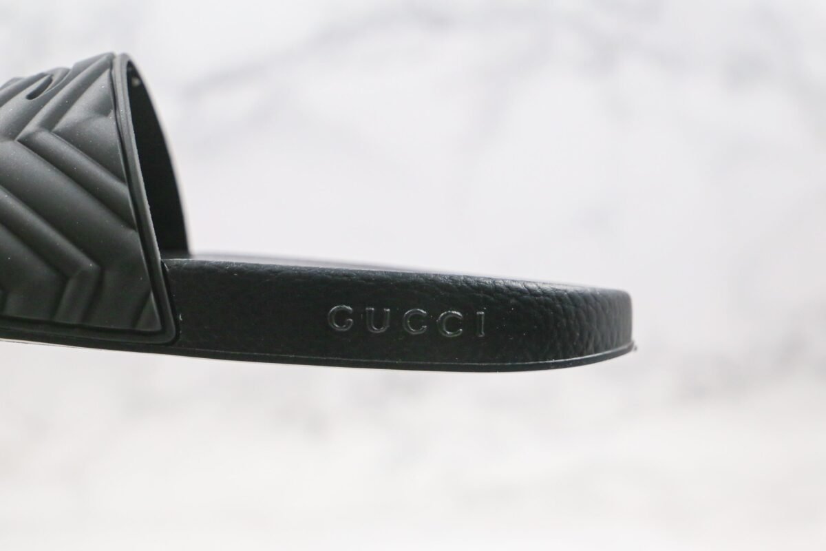Gucci Matelasse  Slide Black - Imagem 6