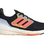 Adidas Ultraboost 22 Black Turbo Flash Orange