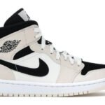 Jordan 1 Mid Barely Orange Light Violet