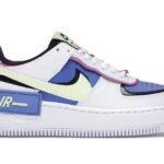 Nike Air Force 1 Shadow White Sapphire Barely Volt