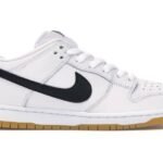 Nike SB Dunk Low Orange White Label Black