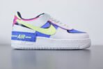 Nike Air Force 1 Shadow White Sapphire Barely Volt - Imagem 2