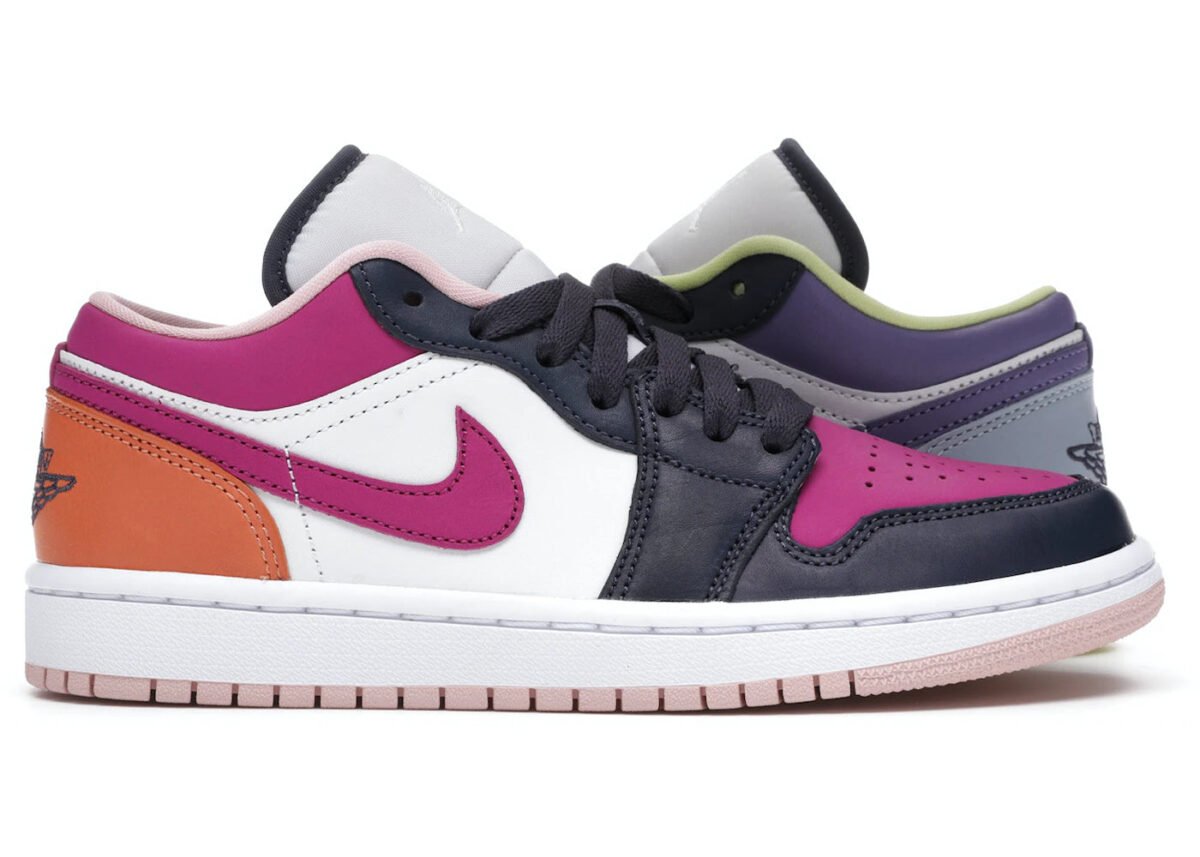 Jordan 1 Low Purple Magenta - Imagem 1