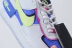 Nike Air Force 1 Shadow White Sapphire Barely Volt - Imagem 3