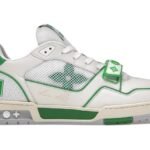 Louis Vuitton Trainer Green Mesh