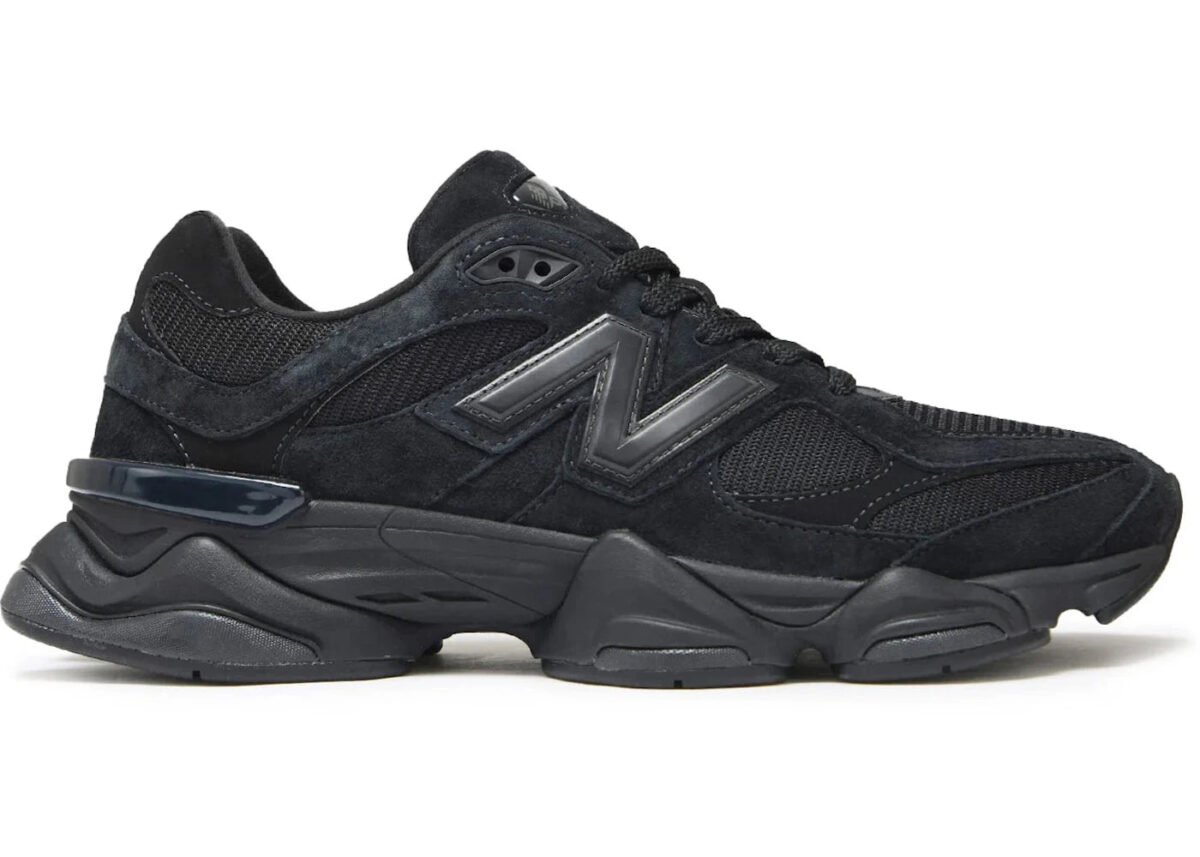 New Balance 9060 Triple Black - Imagem 1