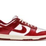 Nike Dunk Low PRM Vintage Team Red